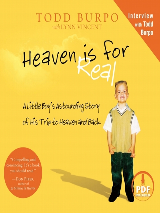 Title details for Heaven is for Real by Todd Burpo - Available